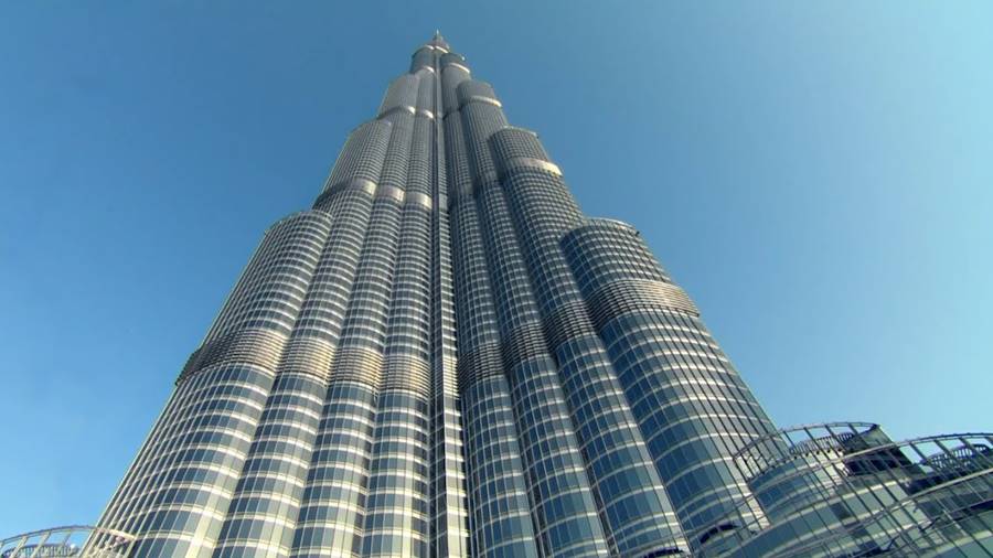 Construção do edifício mais alto do mundo