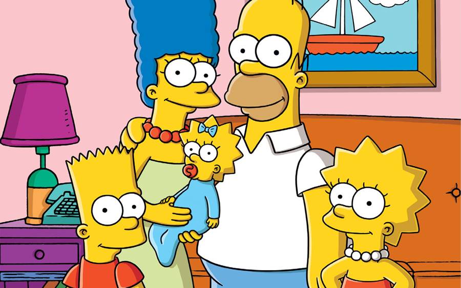 Os Simpsons, um dos desenhos mais polêmicos dos anos 90