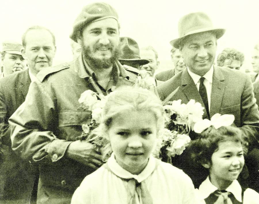 Fidel Castro assumindo o poder