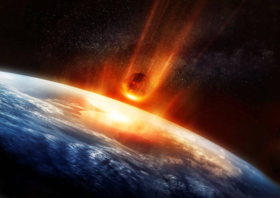Asteroide vindo em direção a Terra