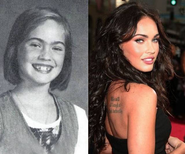 Celebridades que eram feias - Megan Fox