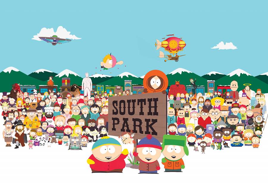 South Park, um dos desenhos mais polêmicos dos anos 90