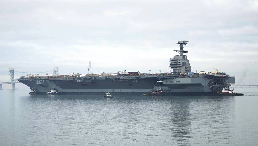 O preço do porta-aviões USS Ford