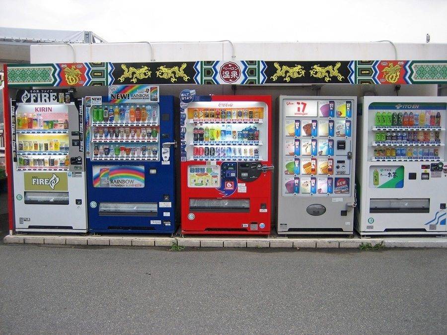 Vending machines e os fatos curiosos sobre o Japão