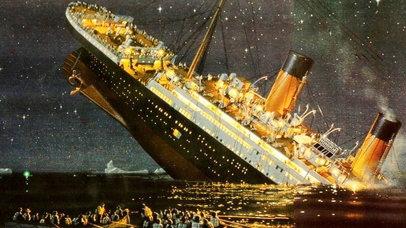 Farsa do Titanic e o barca que afundou