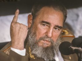 Fidel Castro no comando de Cuba