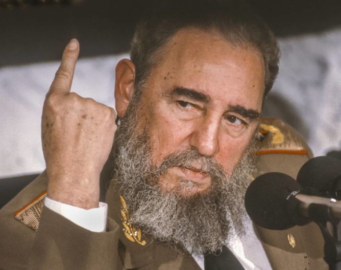 Fidel Castro no comando de Cuba