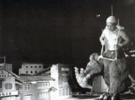 Bastidores do filme Godzilla 1954 (1)